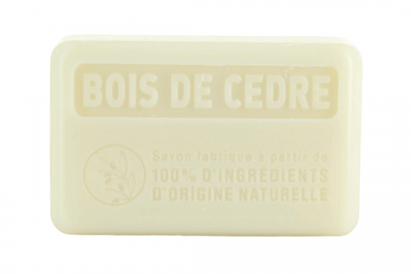 125g Natural French Soap - Cedar Wood